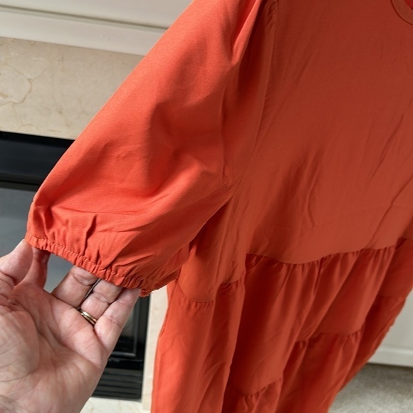 Maxi Dress Burnt Orange by SHEIN Size Medium - Picture 4 of 9